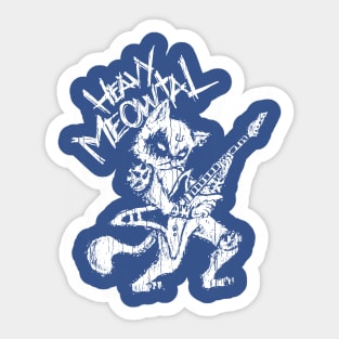 Heavy Meowtal Sticker